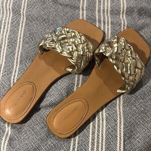 Marc Fisher Gold Women's Sandals